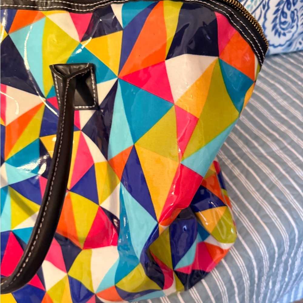 Colorful Geometric Tote Bag - Picture 10 of 10